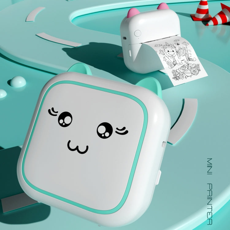 M5 Mini Cartoon Portable Bluetooth Printer Photo Thermal Printer(Pink) - Photo Printers by Huawei | Online Shopping South Africa | PMC TechLife | Buy Now Pay Later Mobicred