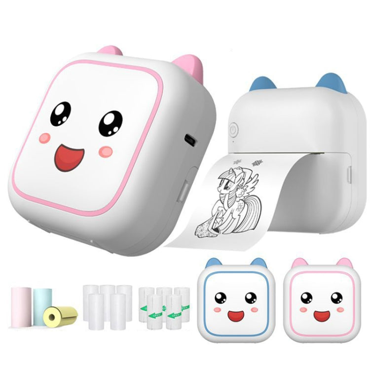 C26 Mini Portable Bluetooth Photo Label Thermal Printer, Spec: Pink+1 Paper - free shipping - PMC TechLife - Order now!