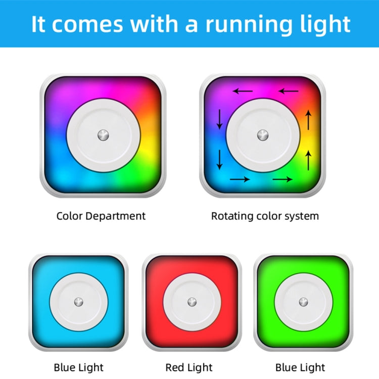 RGB Light Portable Mini Bluetooth Printer Inkless Document Label Printer with 5 Paper+5 Stickers+3 Color Paper - Printer by PMC TechLife | Online Shopping South Africa | PMC TechLife
