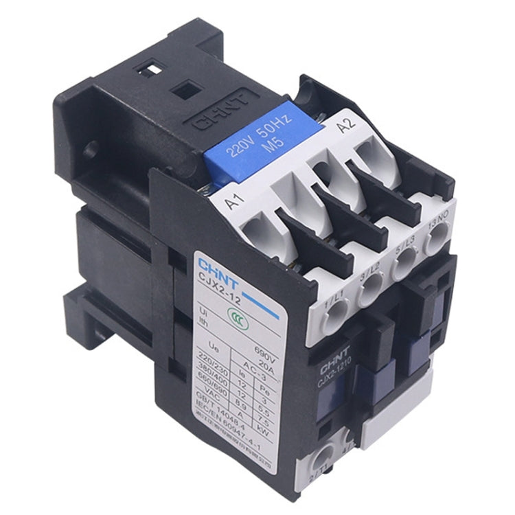 CHNT CJX2-2510 25A 220V Silver Alloy Contacts Multi-Purpose Single-Phase AC Contactor - Relays by CHNT | Online Shopping South Africa | PMC Jewellery | Buy Now Pay Later Mobicred