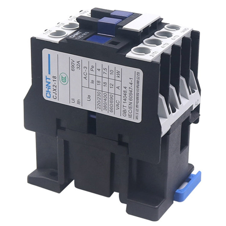 CHNT CJX2-2501 25A 220V Silver Alloy Contacts Multi-Purpose Single-Phase AC Contactor - Relays by CHNT | Online Shopping South Africa | PMC TechLife | Buy Now Pay Later Mobicred