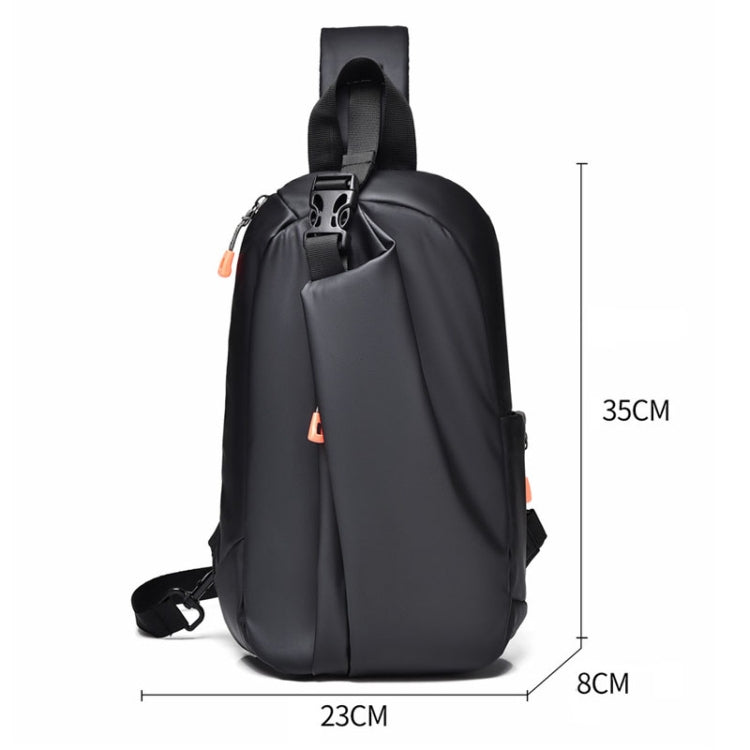 WEIXIER 6013 Casual Single-Shoulder Crossbody Packs Multifunctional Motorcycle Sports Chest Bag(Black) - Single-shoulder Bags by WEIXIER | Online Shopping South Africa | PMC Jewellery | Buy Now Pay Later Mobicred