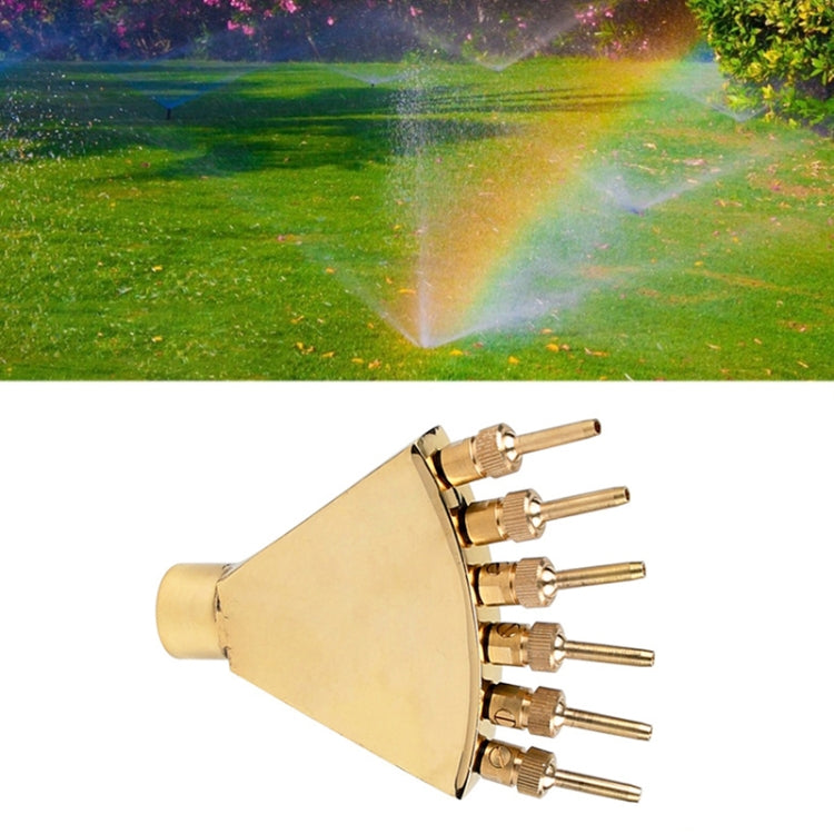 2 inch Copper Phoenix Tail Nozzle Water Landscape Fountain Equipment - Watering & Irrigation by PMc TechLife | Online Shopping South Africa | PMc TechLife | Buy Now Pay Later Mobicred