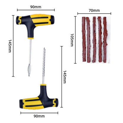 7pcs Automotive Vacuum Tire Repair Tool Car Tire Patching Instrument Set - Tire Repair & Installation Tools by PMC Jewellery | Online Shopping South Africa | PMC Jewellery | Buy Now Pay Later Mobicred