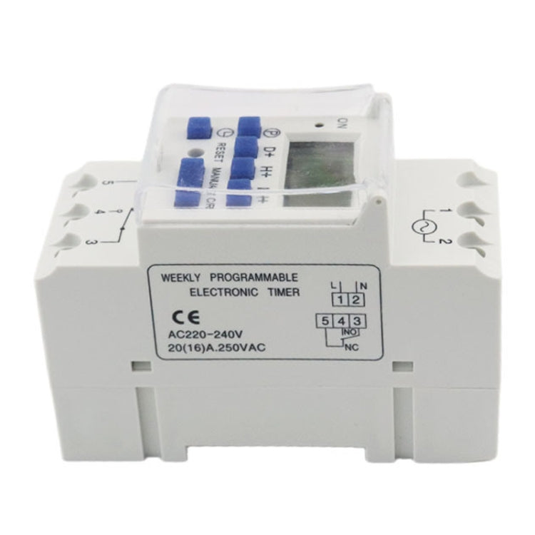 THC15A Microcomputer Time Control Switch Transparent Time Control Timer - free shipping - PMC TechLife - Order now!