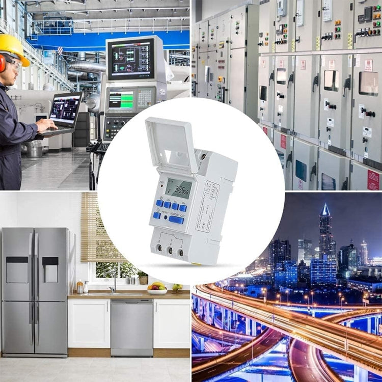 THC15A Microcomputer Time Control Switch Transparent Time Control Timer - free shipping - PMC TechLife - Order now!