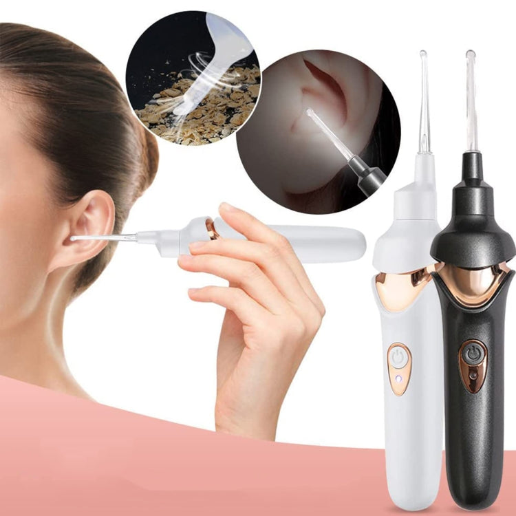 Luminous Upgraded LED Electric Ear Scoop Children Ear Cleaning Tool Set(White) - free shipping - PMC TechLife - Order now!
