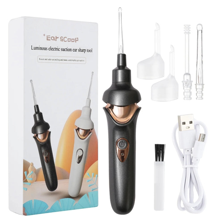 Luminous Upgraded LED Electric Ear Scoop Children Ear Cleaning Tool Set(White) - free shipping - PMC TechLife - Order now!