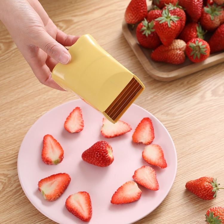 Cup Slicer Strawberry Grape Vegetable Slicing Tool Kitchen Gadget(Dark Blue) - Cutter & Peeler by PMC TechLife | Online Shopping South Africa | PMC TechLife | Buy Now Pay Later Mobicred