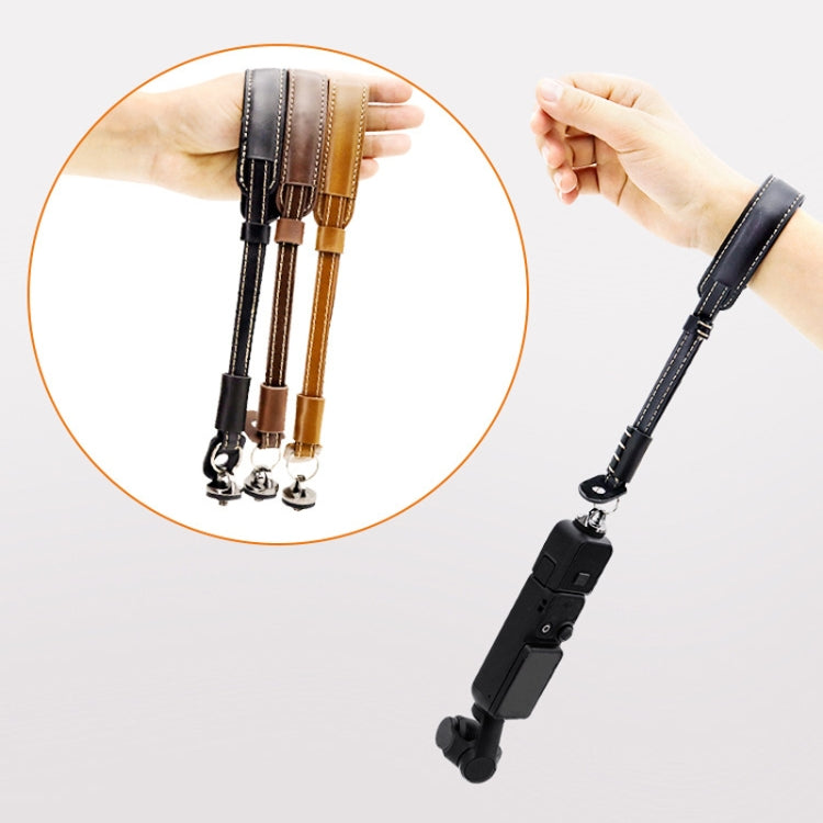 Camera Gimbal Hand Strap Handheld Stabilizer Accessories Wrist Strap For DJI OSMO Pocket 3 / OM 3 / OM 4 / OM 5 / OM 6(Coffee Color) - Other by PMC Jewellery | Online Shopping South Africa | PMC Jewellery | Buy Now Pay Later Mobicred