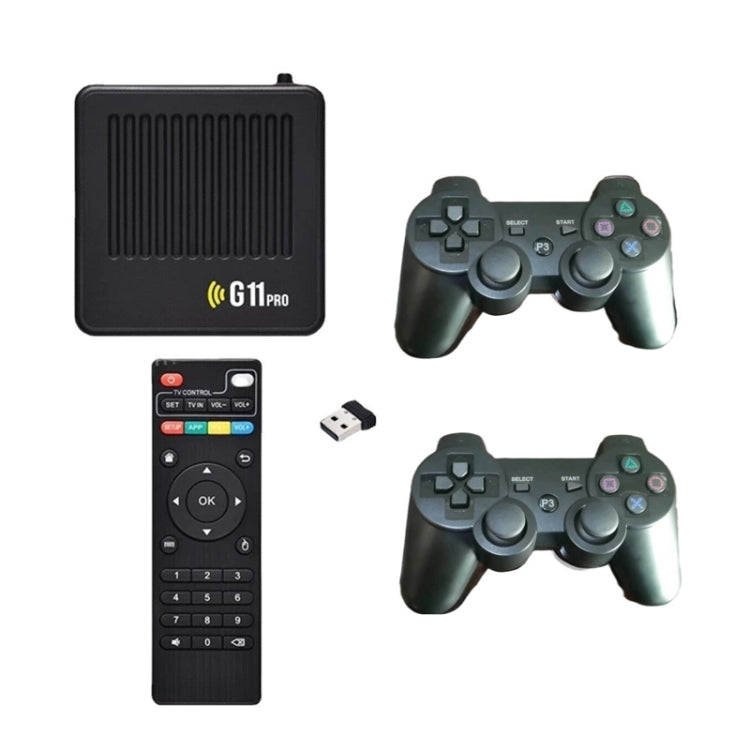 G11 PRO Game Machine TV Box Dual System HDMI HD 4K Retro Arcade, Style: 128G+Charging Handle - Pocket Console by PMC Jewellery | Online Shopping South Africa | PMC Jewellery | Buy Now Pay Later Mobicred