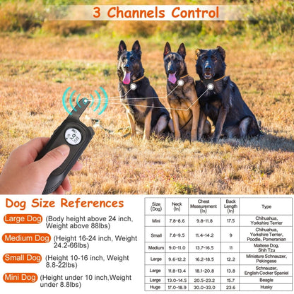 Barking Device Charging Waterproof Collar Remotely Control Dog Trainer - Training Aids by PMC Jewellery | Online Shopping South Africa | PMC Jewellery | Buy Now Pay Later Mobicred