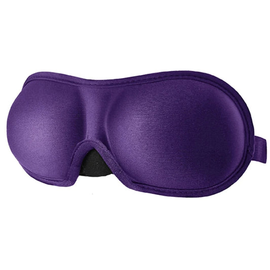 3D Adjustable Silicone Anti-slip Sleep Eye Mask Three-dimensional Memory Foam Eye Protection Mask(Purple) - Eye Masks by PMC Jewellery | Online Shopping South Africa | PMC Jewellery