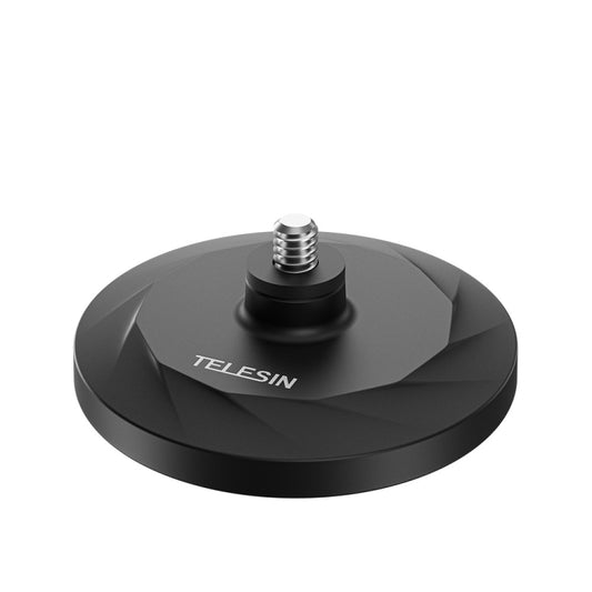 TELESIN Magnetic Base With 1/4 Inch Interface for DJI Pocket 3 / Insta360 Camera & Smart Phones Without Suction Cup Base - Mount & Holder by TELESIN | Online Shopping South Africa | PMC Jewellery | Buy Now Pay Later Mobicred