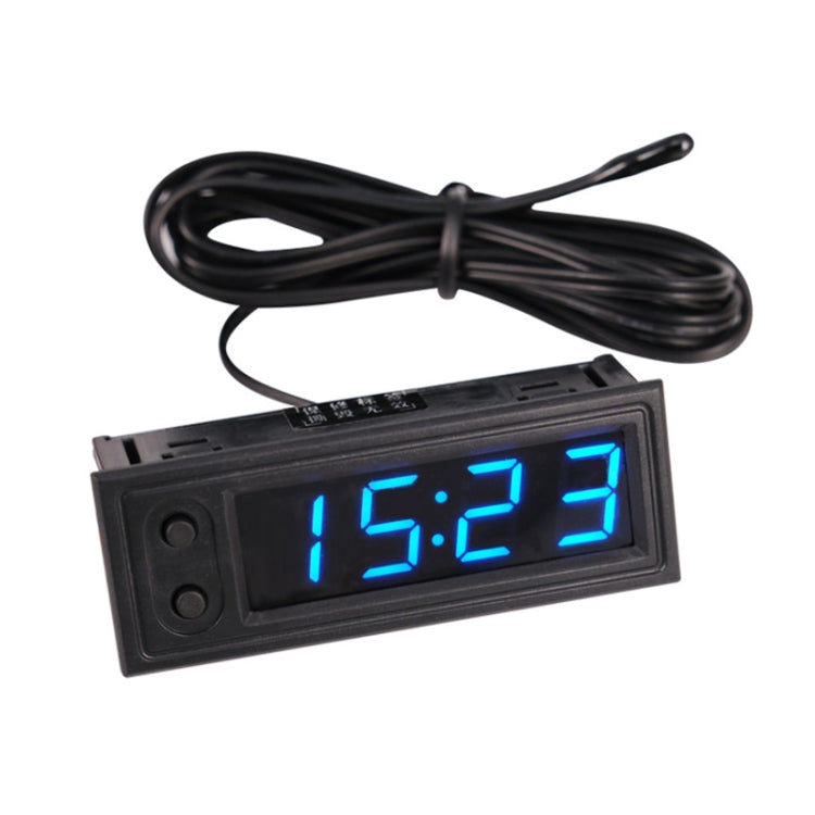 5V/12V WIFI Network Automatic Time Synchronization Digital Electronic Clock Module, Color: Blue - Clocks & Car Meters by PMC Jewellery | Online Shopping South Africa | PMC Jewellery | Buy Now Pay Later Mobicred