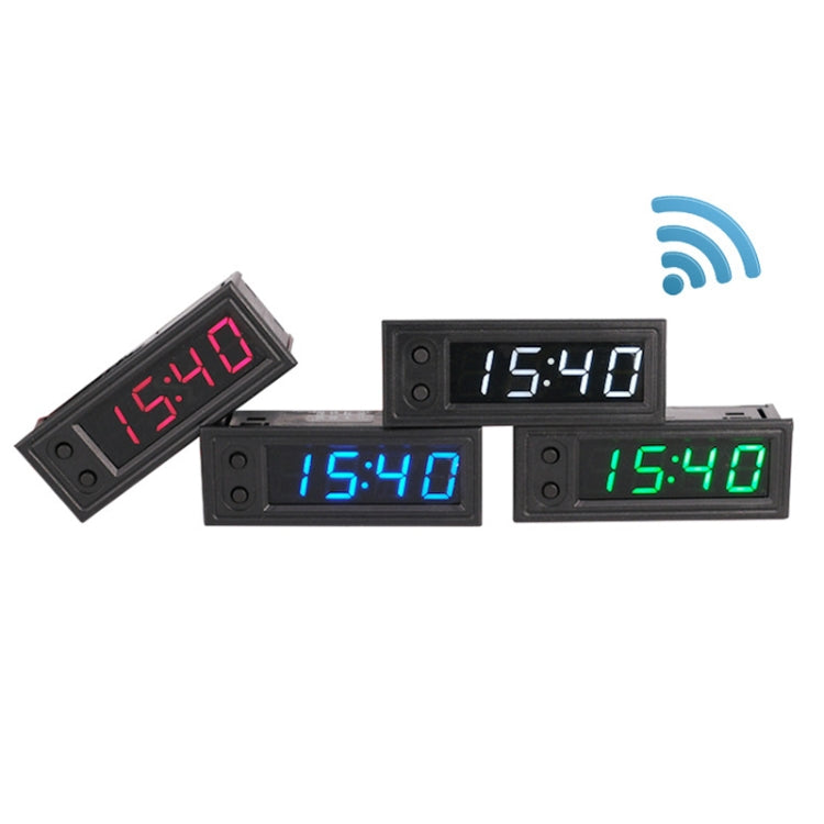 5V/12V WIFI Network Automatic Time Synchronization Digital Electronic Clock Module, Color: White - Clocks & Car Meters by PMC Jewellery | Online Shopping South Africa | PMC Jewellery | Buy Now Pay Later Mobicred