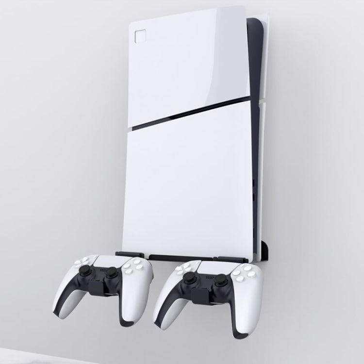 For PS5 Slim Wall-Mounted Storage Rack Host Handle Storage Hanger Accessories - Holder by PMC TechLife | Online Shopping South Africa | PMC TechLife