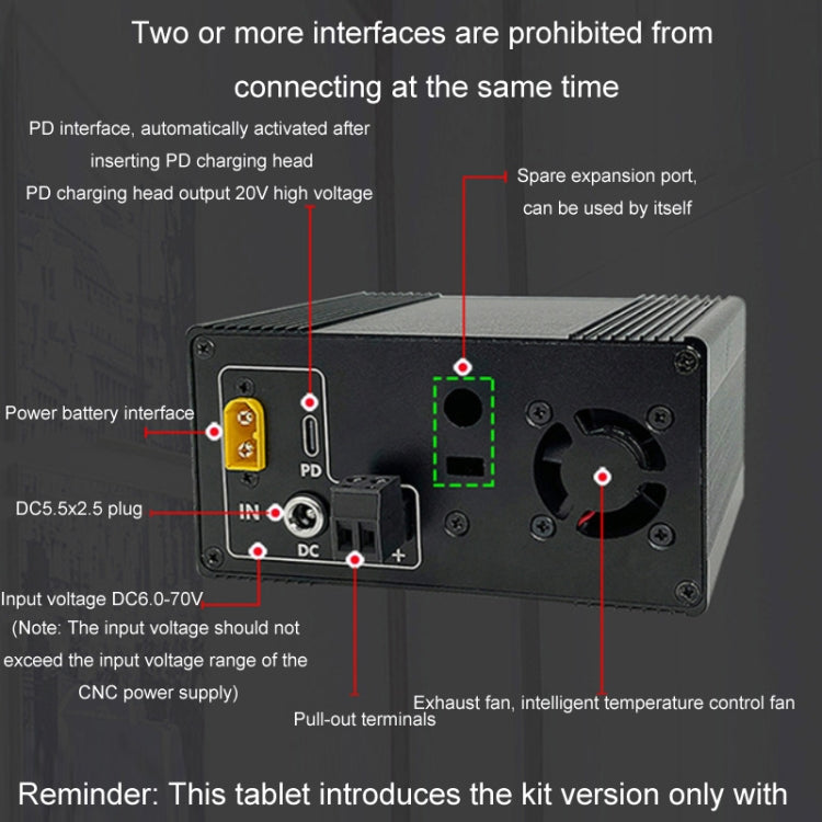 50V 8A DC Numerical Control Lithium Battery Step-Down Power Supply, Model: XY5008L With Case - Power Module by PMC TechLife | Online Shopping South Africa | PMC TechLife
