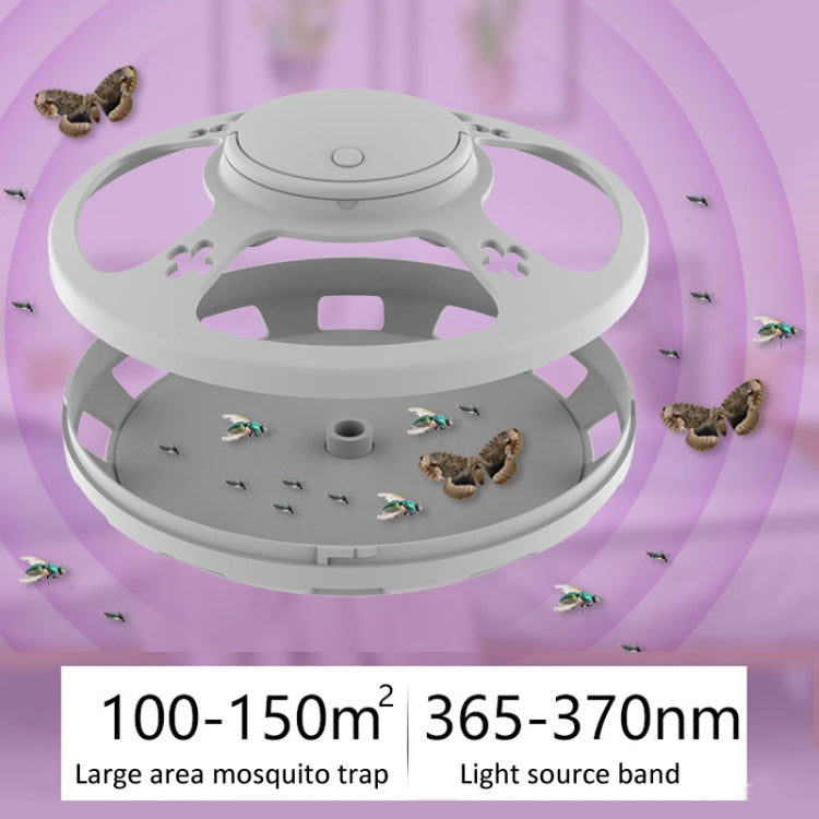 Flea Fly Mosquito Trap Cockroach House with Warm And Purple Light(Black) - Traps by PMC TechLife | Online Shopping South Africa | PMC TechLife | Buy Now Pay Later Mobicred