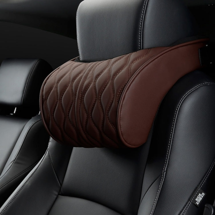 Car Seat Memory Foam Support Cushion, Color: Coffee Headrest - Seat Accessories by PMC TechLife | Online Shopping South Africa | PMC TechLife | Buy Now Pay Later Mobicred