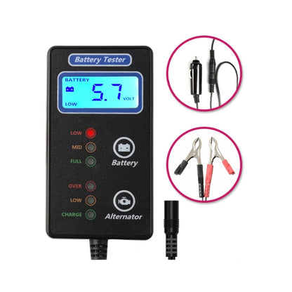 12V Portable Car Fast Automatic Battery Tester - Electronic Test by PMC Jewellery | Online Shopping South Africa | PMC Jewellery | Buy Now Pay Later Mobicred