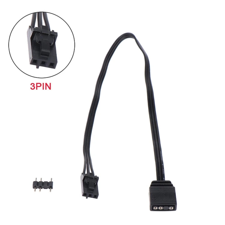 3Pin For Pirate Ship Controller Adapter Cable QL LL120 ICUE Divine Light Synchronization(25cm) - Cables & Connectors by PMC TechLife | Online Shopping South Africa | PMC TechLife | Buy Now Pay Later Mobicred