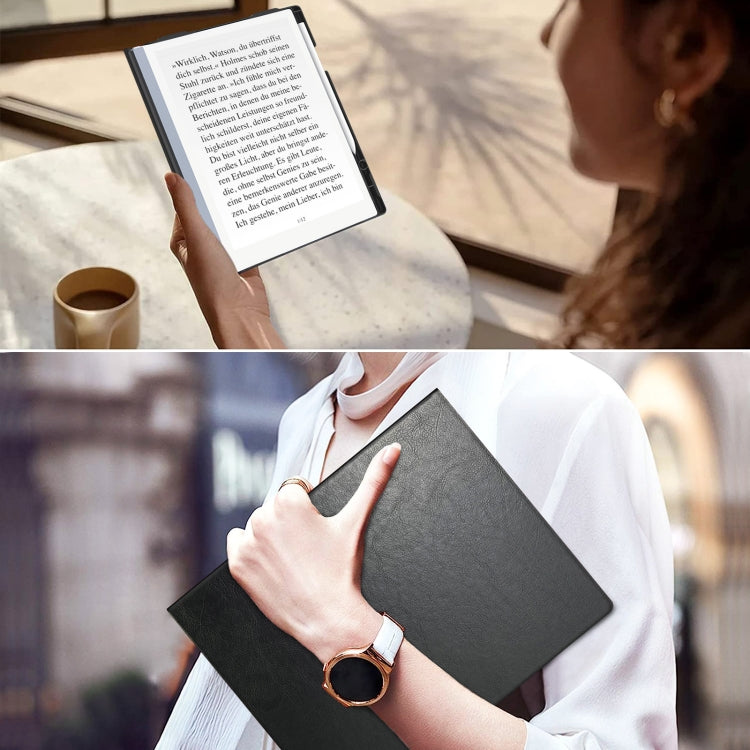 For ReMarkable 2 10.3 Inch 2020 Paper Tablet Case Slim Lightweight Folding Book Folio Cover(Black) - Others by PMC Jewellery | Online Shopping South Africa | PMC Jewellery