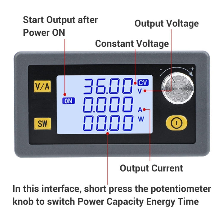 80W 5A DC-DC Adjustable Voltage Regulator Battery Charging Module - Other Accessories by PMC Jewellery | Online Shopping South Africa | PMC Jewellery