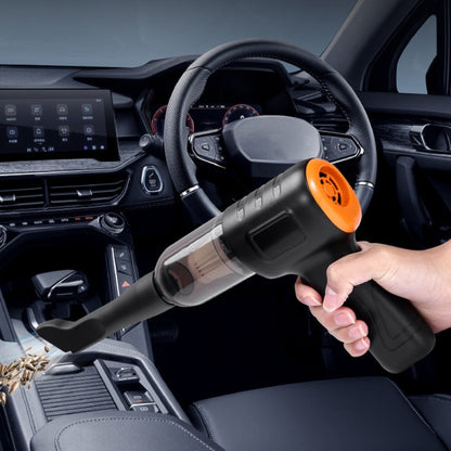 Car Vacuum Cleaner Large Suction Power Wireless Pump Inflatable Blower Handheld Small Vacuum Cleaner, Style: Brush 200W+3 Filters+Air Bag (Black) - Vacuum Cleaner by PMC Jewellery | Online Shopping South Africa | PMC Jewellery | Buy Now Pay Later Mobicred