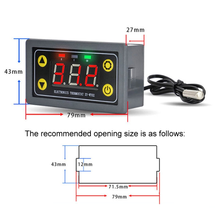 WIFI Wireless Cell Phone Remote Thermostat Control Switch Module, Model: Digital Tube Display - Other Accessories by PMC Jewellery | Online Shopping South Africa | PMC Jewellery | Buy Now Pay Later Mobicred