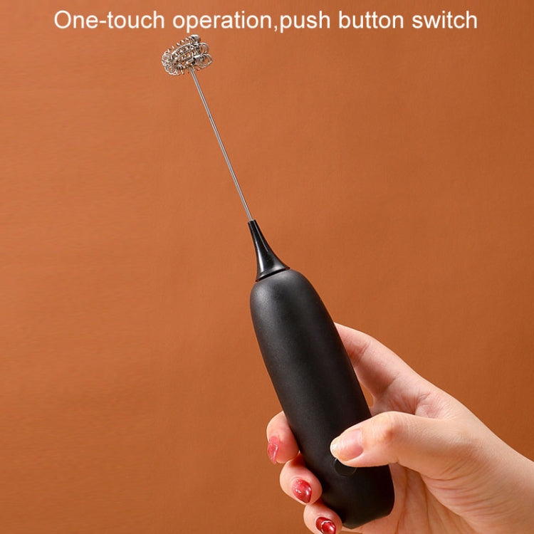 Cordless Handheld Milk And Coffee Frother Household Small Baking Mixing Tool(White) - free shipping - PMC TechLife - Order now!