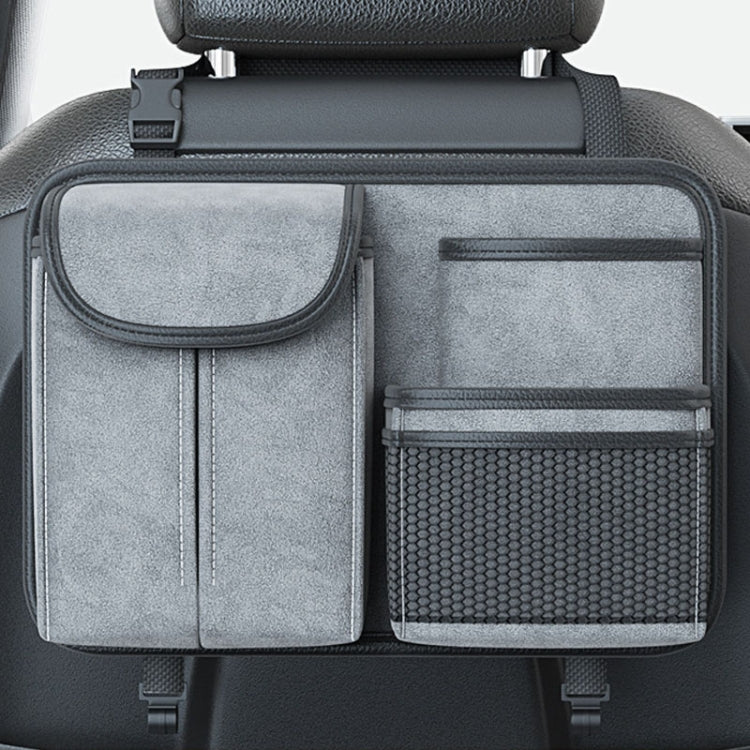 Car Seat Back Organizer Multifunctional Storage Bag Decorative Products(Gray) - Stowing Tidying by PMC TechLife | Online Shopping South Africa | PMC TechLife | Buy Now Pay Later Mobicred