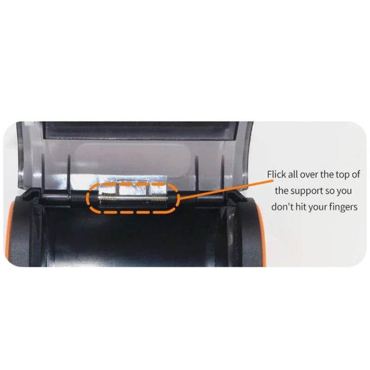 58mm Portable Logistics Takeaway Receipt Bluetooth Thermal Printer(US Plug) - Printer by PMC Jewellery | Online Shopping South Africa | PMC Jewellery | Buy Now Pay Later Mobicred