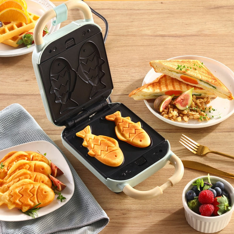 2 In 1 YIDPU Multifunctional Family Breakfast Maker Light Diet Sandwich Waffle Baker, CN Plug(Pink) - free shipping - PMC TechLife - Order now!
