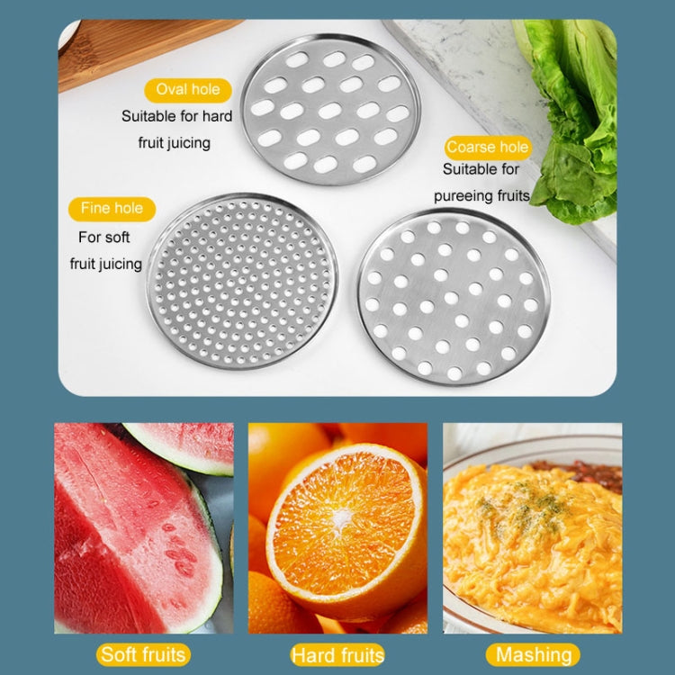 Stainless Steel Potato Press Manual Juicer Vegetable And Fruit Squeezer, Model: SJ-01 Bottom Hole - Stirrer & Squeezer by PMc TechLife | Online Shopping South Africa | PMc TechLife | Buy Now Pay Later Mobicred