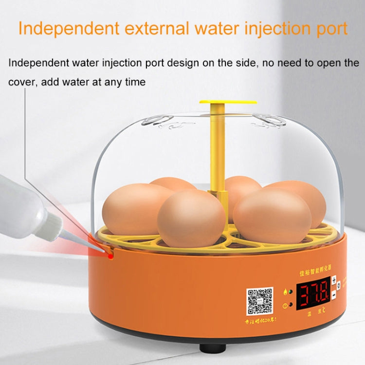 6-Eggs Small Household Experimental Children Smart Chicken Incubators, Spec: Dual-electric Automatic EU Plug - Incubators by PMC TechLife | Online Shopping South Africa | PMC TechLife