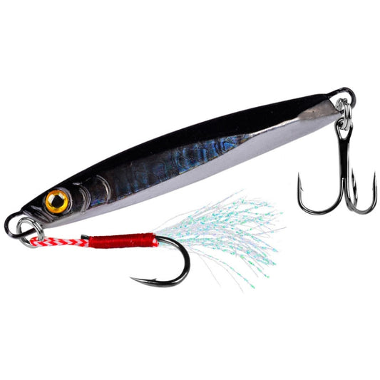 PROBEROS LF128 Long Casting Lure Iron Plate Lead Fish Freshwater Sea Fishing Warp Bass Metal Sequins Baits, Size: 20g(Color E) - Fishing Lures by PROBEROS | Online Shopping South Africa | PMC Jewellery | Buy Now Pay Later Mobicred