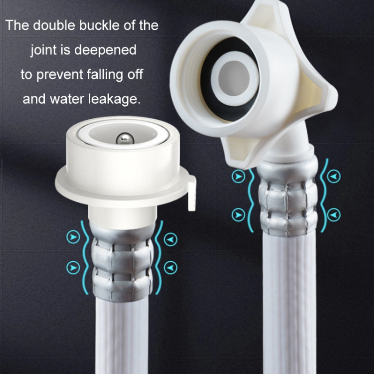 Fully Automatic Washing Machine Water Inlet Hose Adapter, Length: 1m - Washing Machines & Accessories by PMC TechLife | Online Shopping South Africa | PMC TechLife | Buy Now Pay Later Mobicred