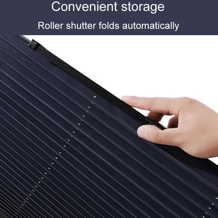 46 x 120cm Car Front Gear Auto Retractable Sunshade Household Pleated Window Covering - Sound & Heat Insulation Cotton by PMC TechLife | Online Shopping South Africa | PMC TechLife | Buy Now Pay Later Mobicred
