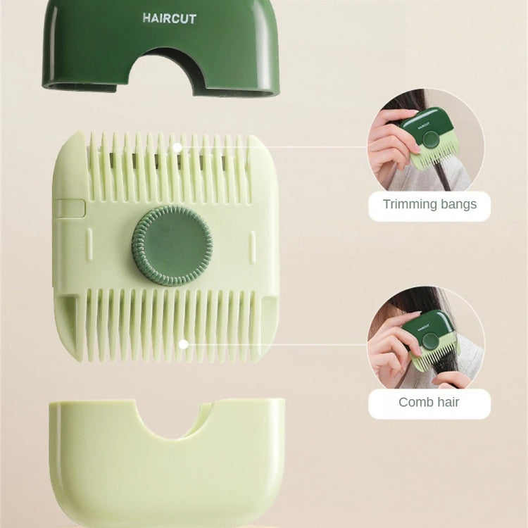 2 In 1 Hair Sharpener Comb Hair Clipper For Chopped Split Ends Cutting Thinning(Avocado Green) - Combs by PMC Jewellery | Online Shopping South Africa | PMC Jewellery | Buy Now Pay Later Mobicred