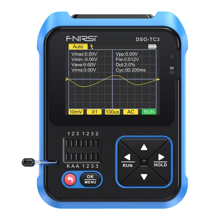 FNIRSI 3 In 1 Handheld Digital Oscilloscope LCR Transistor Tester, Specification: Standard - Digital Multimeter by FNIRSI | Online Shopping South Africa | PMC Jewellery | Buy Now Pay Later Mobicred