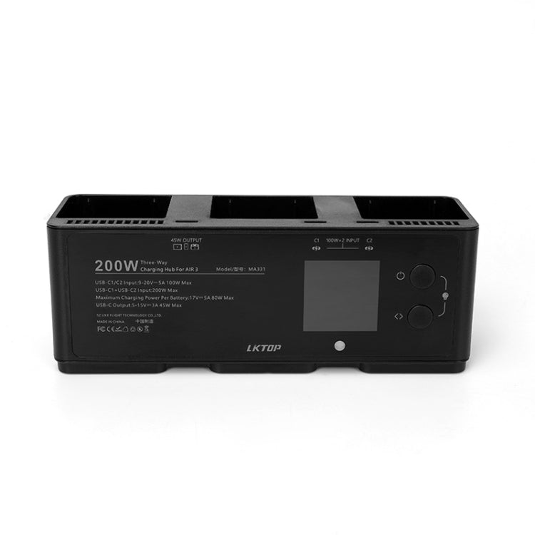 For DJI Air 3 Smart Flight Battery LKTOP 200W 3-Channel Charging Manager - Other by LKTOP | Online Shopping South Africa | PMC Jewellery | Buy Now Pay Later Mobicred