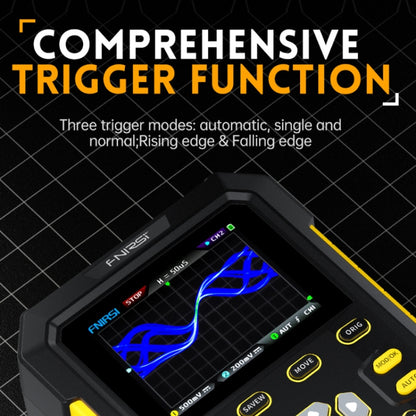 FNIRSI 2 In 1 Small Handheld Fluorescence Digital Dual-Channel Oscilloscope, US Plug(Blue) - Other Tester Tool by FNIRSI | Online Shopping South Africa | PMC Jewellery | Buy Now Pay Later Mobicred