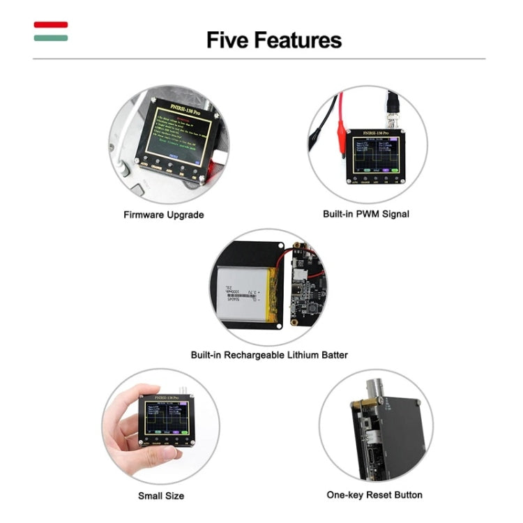 FNIRSI Handheld Small Teaching Maintenance Digital Oscilloscope, Specification: Upgrade Without Battery - Other Tester Tool by FNIRSI | Online Shopping South Africa | PMC TechLife | Buy Now Pay Later Mobicred