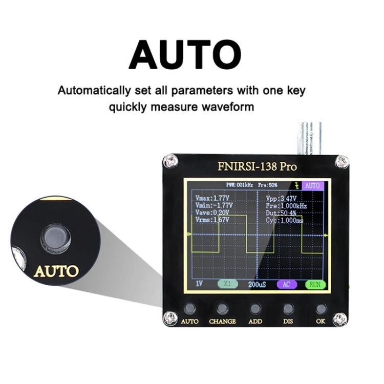 FNIRSI Handheld Small Teaching Maintenance Digital Oscilloscope, Specification: Standard Without Battery - Other Tester Tool by FNIRSI | Online Shopping South Africa | PMC Jewellery | Buy Now Pay Later Mobicred