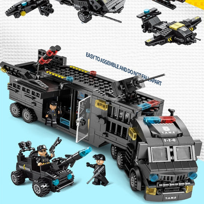 SWAT Shape Mecha Building Blocks Small Particle Assembled Educational Toys, Spec: Blackhawk SWAT 8577 - Building Blocks by PMC Jewellery | Online Shopping South Africa | PMC Jewellery | Buy Now Pay Later Mobicred