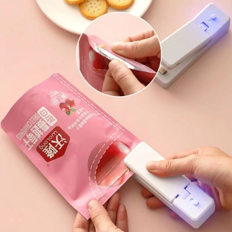 USB Charging Mini Magnetic Sealing Machine Portable Sealing Clip Food Moisture-proof Sealer(Pink) - Preservation Supplies by PMC Jewellery | Online Shopping South Africa | PMC Jewellery | Buy Now Pay Later Mobicred