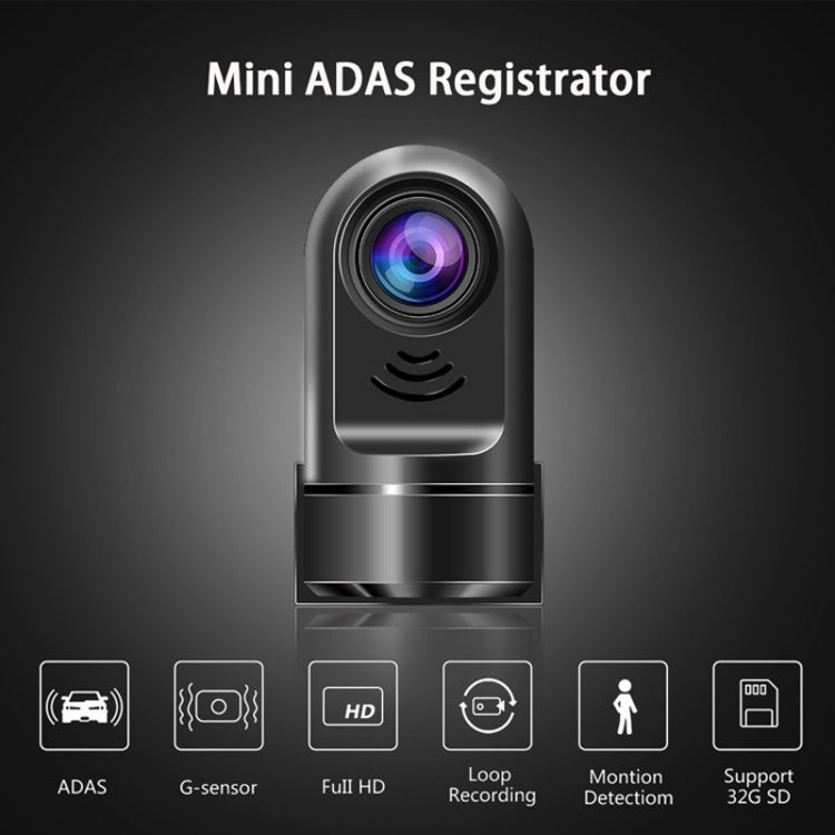 720P High Definition Android Navigation Car Recorder USB Connection ADAS Driving Alert System Logger, Version: Official Standard - Car DVRs by PMC TechLife | Online Shopping South Africa | PMC TechLife