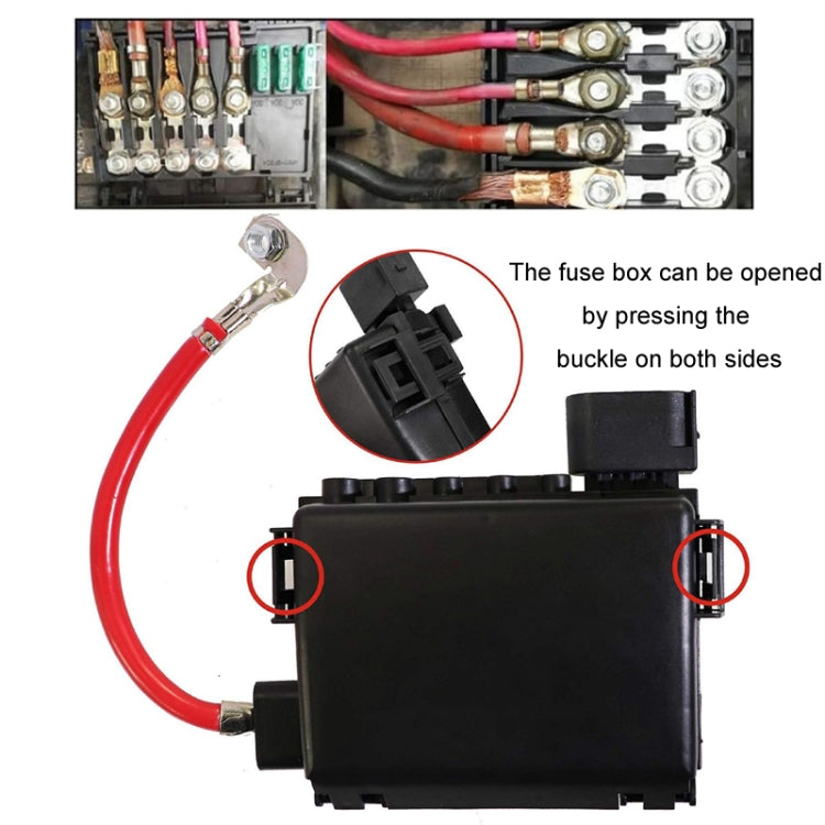 For Volkswagen BORA/Golf 4 Battery Fuse Box(1J0937550) - Fuse by PMC TechLife | Online Shopping South Africa | PMC TechLife | Buy Now Pay Later Mobicred
