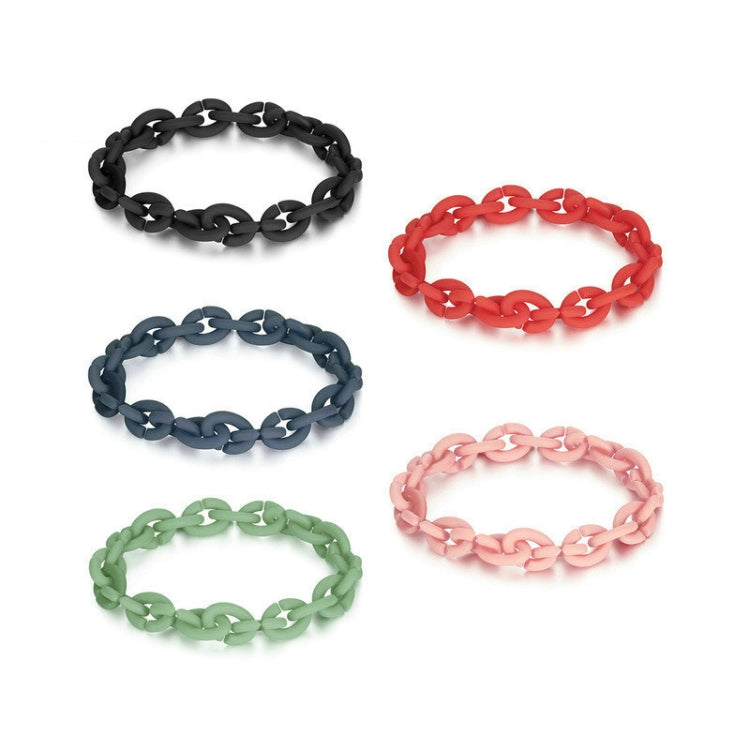 Silicone Acrylic Splicing DIY Bracelet Jewelry(PMB001-BU) - Bracelets by PMC Jewellery | Online Shopping South Africa | PMC Jewellery